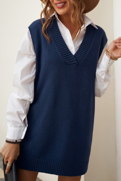 Knit Vest Pullover Sweater